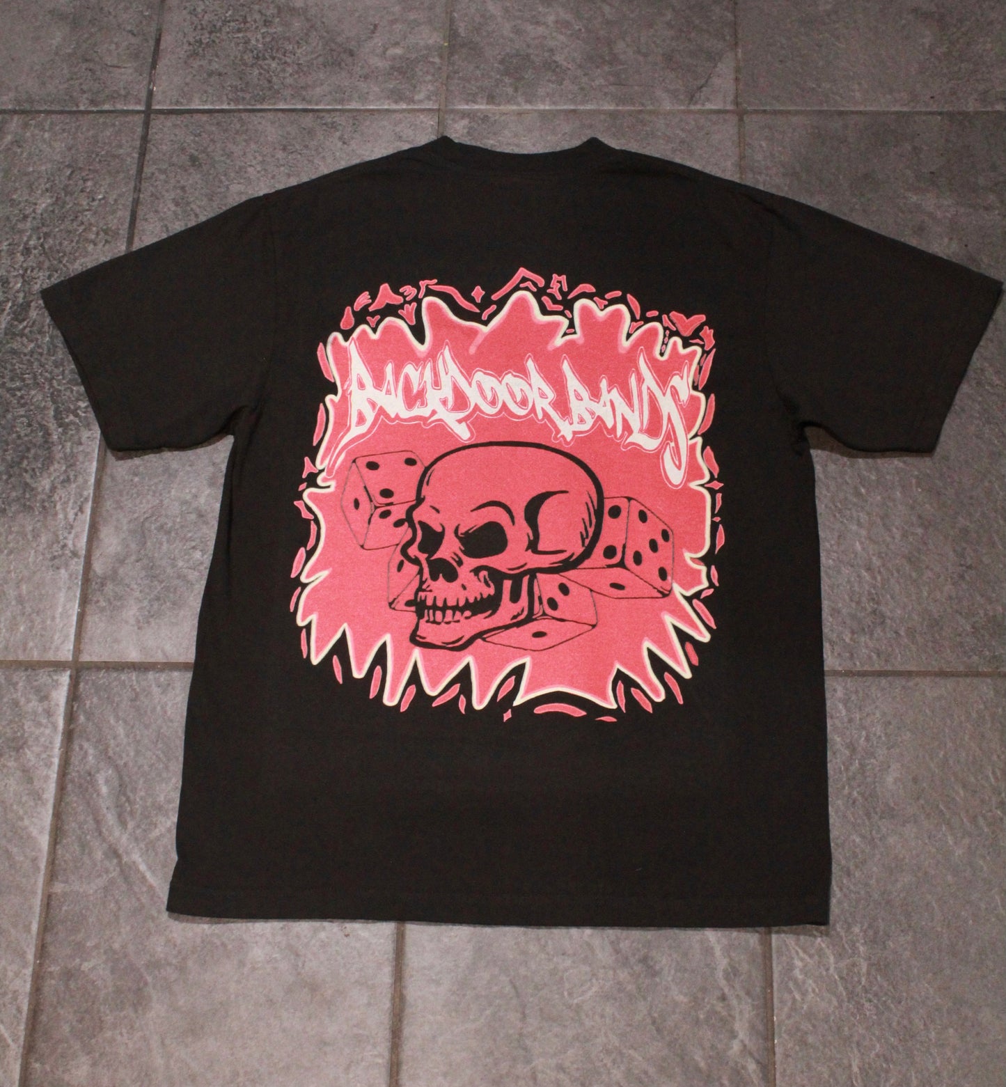 HEAVYWEIGHT RED SKULL TEE